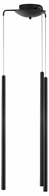 Люстра Lightstar Tubo L3T747347 цвет плафона/подвески Черный, цвет арматуры Черный