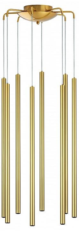 Люстра Lightstar Tubo L8T747333 цвет плафона/подвески Золото, цвет арматуры Золото