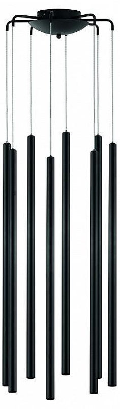 Люстра Lightstar Tubo L8T747347 цвет плафона/подвески Черный, цвет арматуры Черный