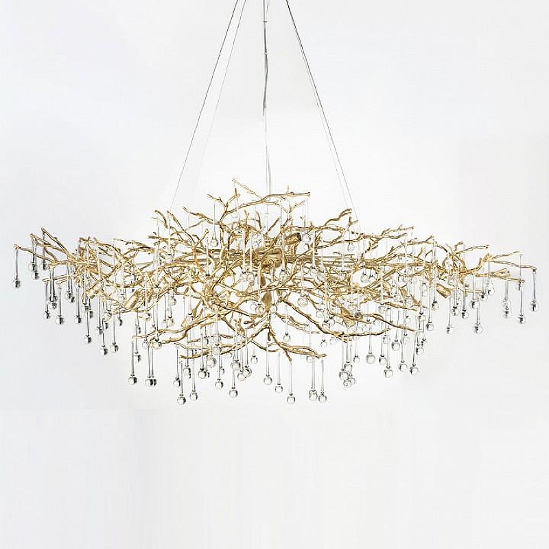Люстра Loft it B1jout 10067/1500 GD цвет плафона/подвески Прозрачный, цвет арматуры Золото