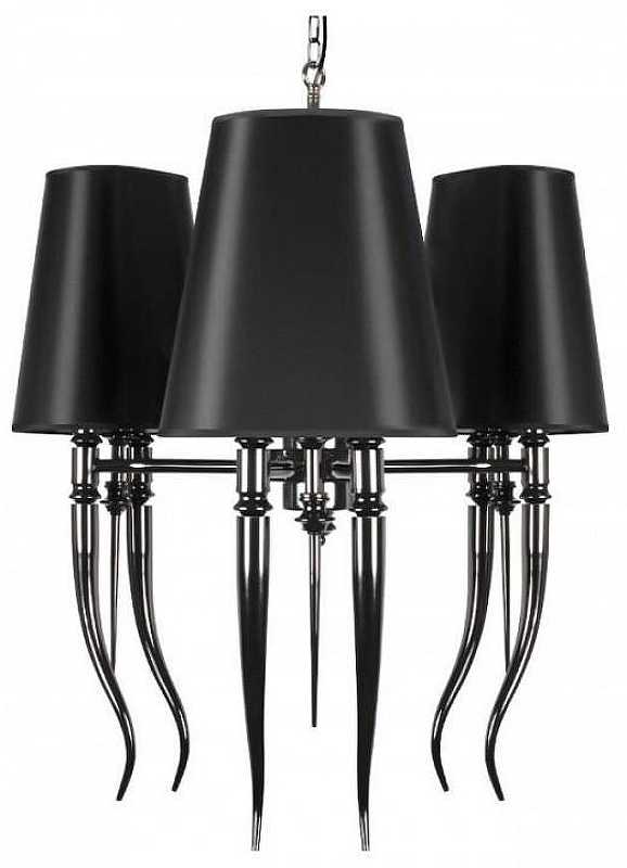 Люстра Loft it Brun1lde 10207/6 Black цвет плафона/подвески Черный, цвет арматуры Черный