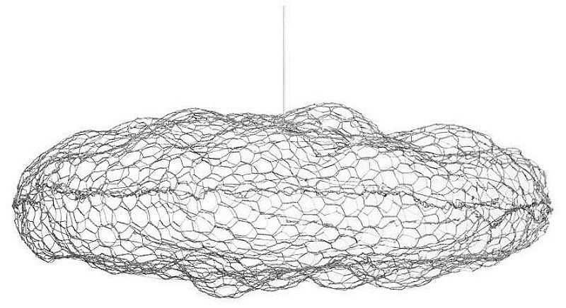 Люстра Loft it Cloud 10247/550 Silver цвет плафона/подвески Серебро, цвет арматуры Серебро