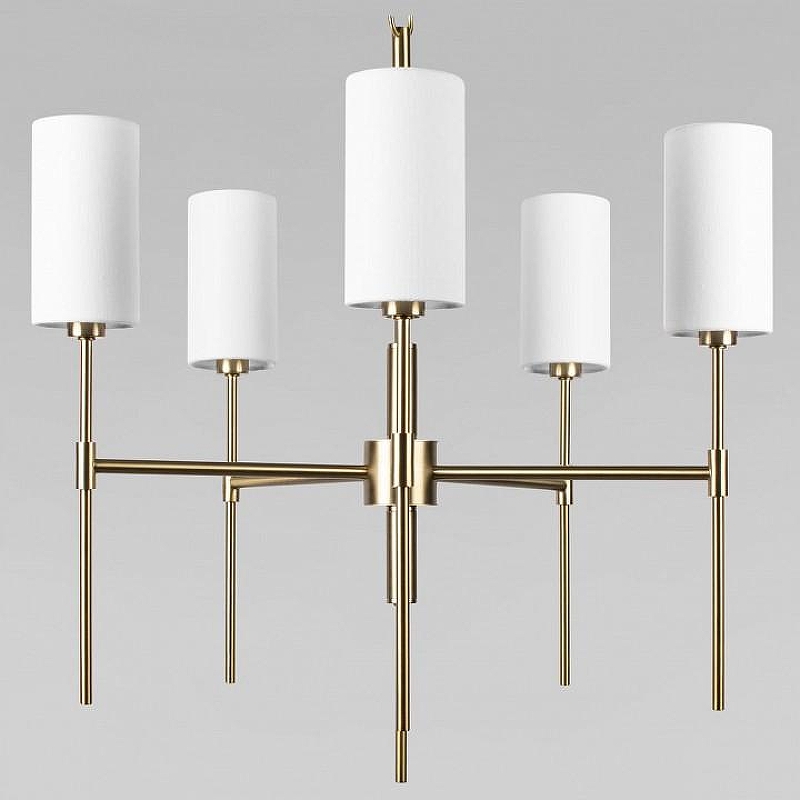 Люстра Loft it Comfy 10307 Brass цвет плафона/подвески Белый, цвет арматуры Латунь
