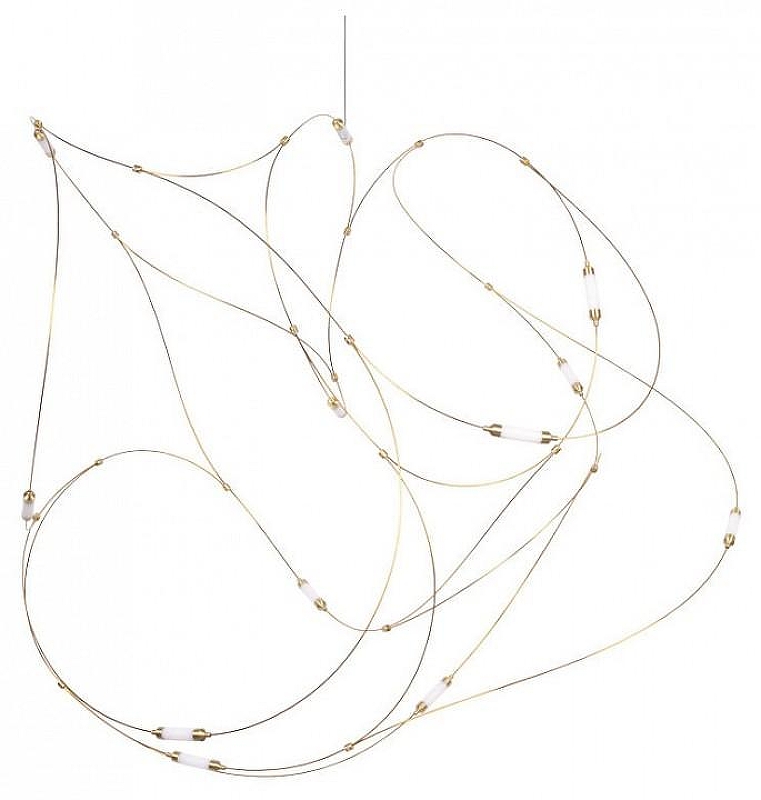 Люстра Loft it Flock of L1ght 10309/11 цвет плафона/подвески Белый, цвет арматуры Белый, Бронза