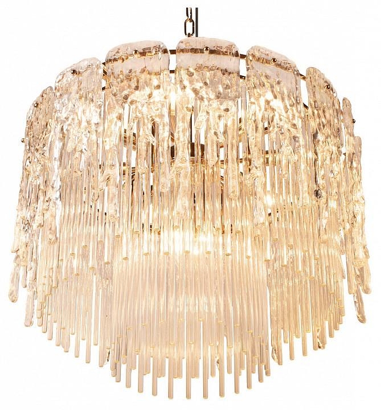 Люстра Loft it Flor1da 10298/600 French gold цвет плафона/подвески Прозрачный, цвет арматуры Золото