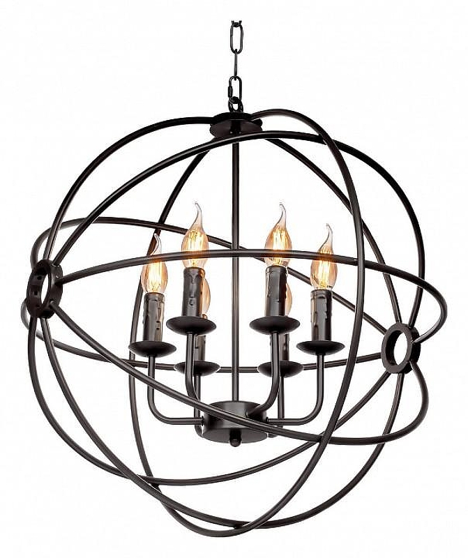 Люстра Loft it Foucaults Orb LOFT1192-6 цвет арматуры Коричневый
