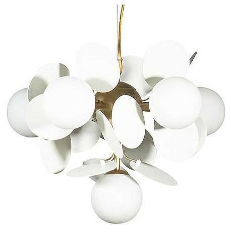 Люстра Loft it Matisse 10008/6 white цвет плафона/подвески Белый, цвет арматуры Белый, Золото