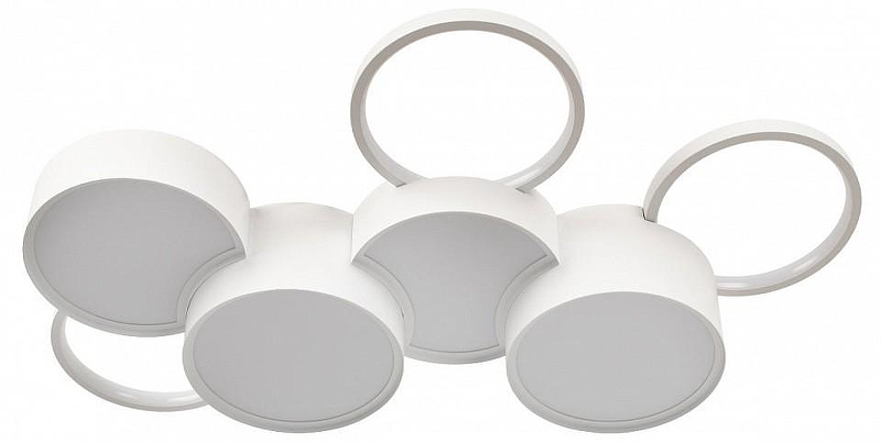 Люстра Loft it Pin 10317/7 White цвет плафона/подвески Белый, цвет арматуры Белый