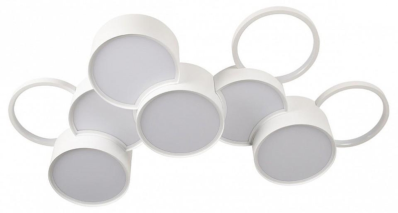 Люстра Loft it Pin 10317/9 White цвет плафона/подвески Белый, цвет арматуры Белый