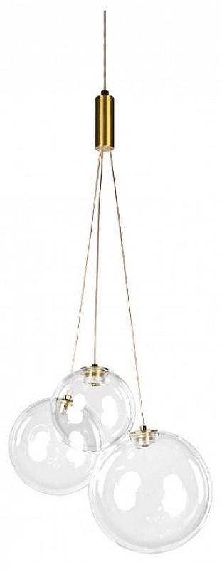 Люстра Loft it Pop 1t 10270/P3 цвет плафона/подвески Прозрачный, цвет арматуры Золото