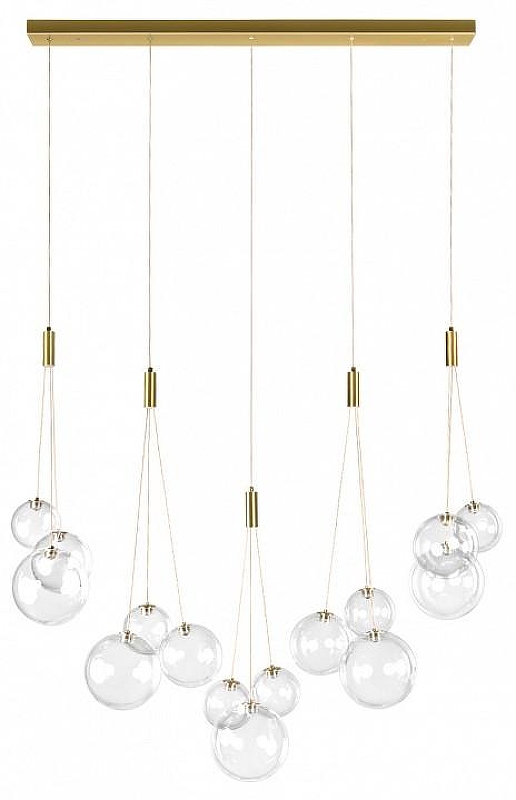Люстра Loft it Pop 1t 10270/S15 цвет плафона/подвески Прозрачный, цвет арматуры Золото