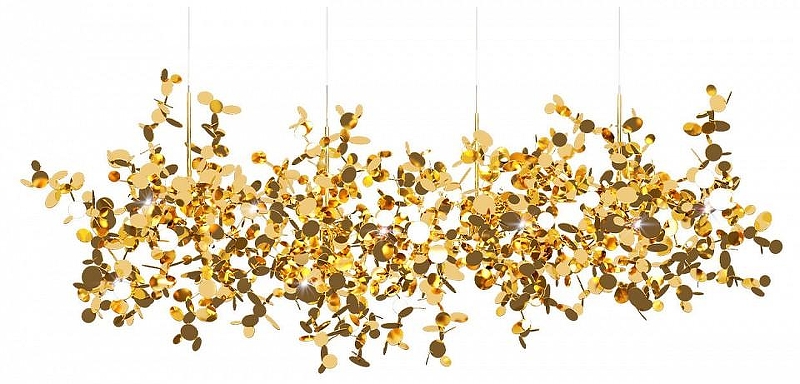 Люстра Loft it Spark 10101/4 Gold цвет плафона/подвески Золото, цвет арматуры Золото