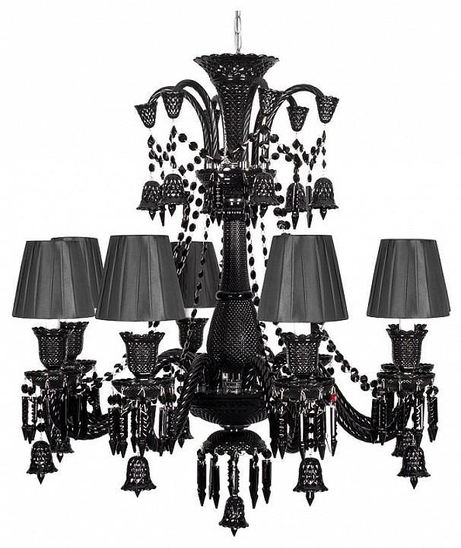 Люстра Loft it Zen1th 10210/8 Black цвет плафона/подвески Черный, цвет арматуры Черный