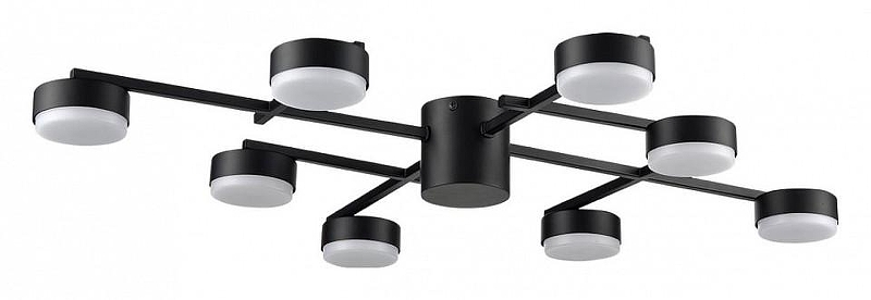 Люстра Lumion Dabra 8186/8C цвет плафона/подвески Черный, цвет арматуры Черный