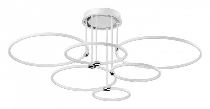 Люстра Lumion Ledio 5282/99CL цвет плафона/подвески Белый, Хром, цвет арматуры Белый, Хром