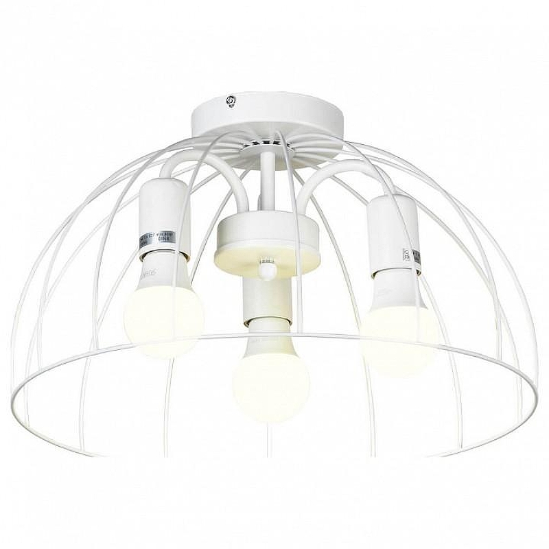 Люстра Lussole Lattice 1 GRLSP-8218 цвет арматуры Белый