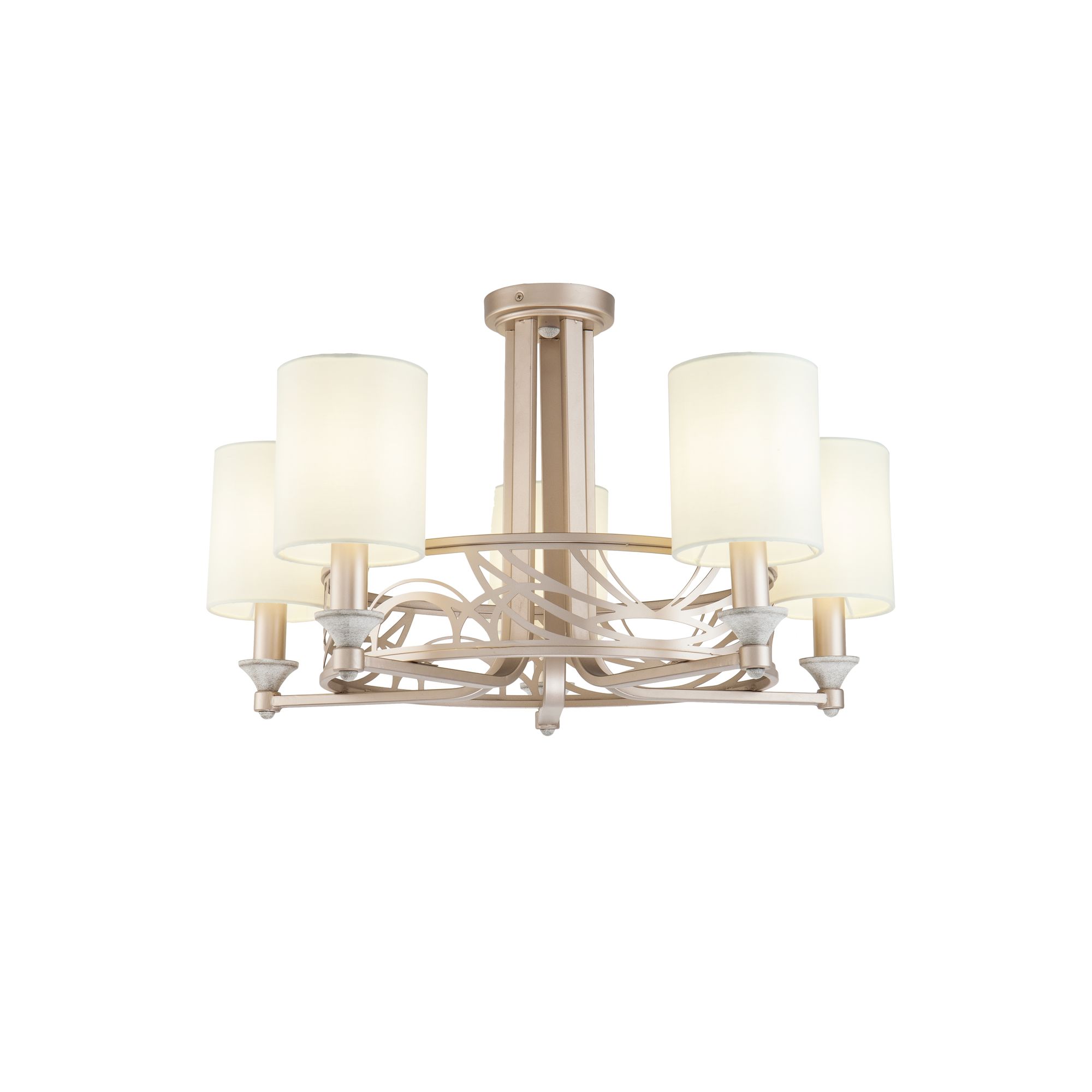 Люстра Maytoni H004CL-05BG Кремовый с Золотом 5хE14х40W