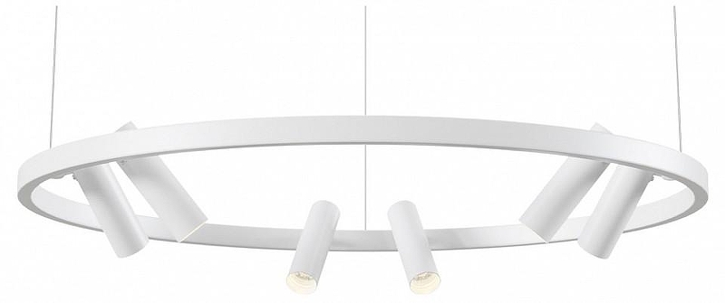 Люстра Maytoni Halo MOD102PL-L42WK цвет плафона/подвески Белый, цвет арматуры Белый