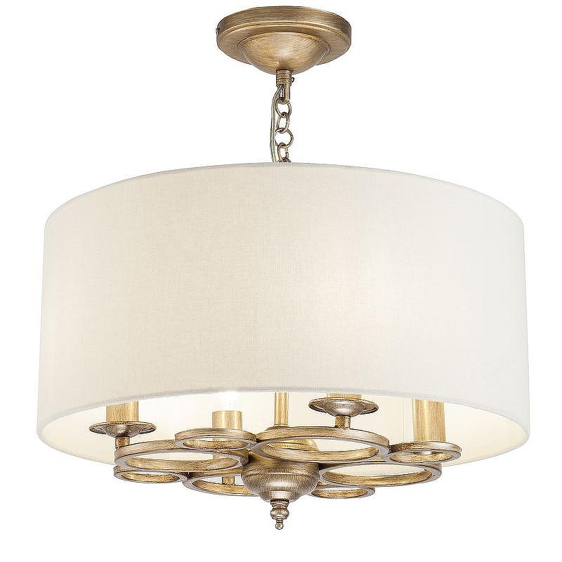 Люстра Maytoni House Anna H007PL-04G цвет плафона/подвески Бежевый, цвет арматуры Золото