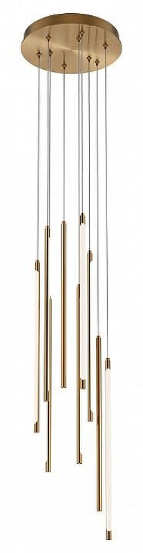Люстра Maytoni L1ght st1ck MOD236PL-L54BS3K цвет плафона/подвески Белый, Латунь, цвет арматуры Латунь