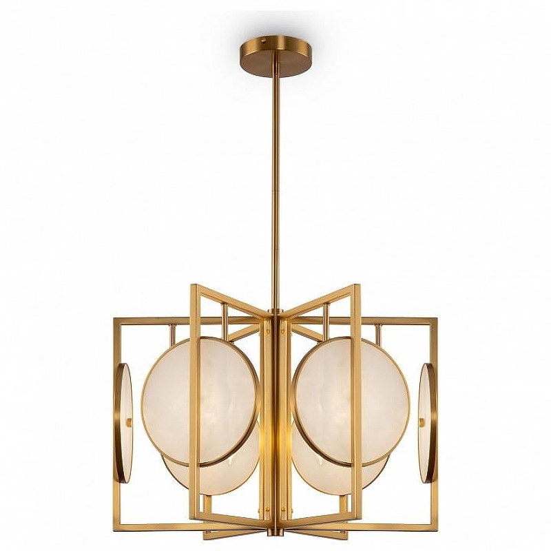 Люстра Maytoni Marmo MOD099PL-06G цвет плафона/подвески Белый, цвет арматуры Золото