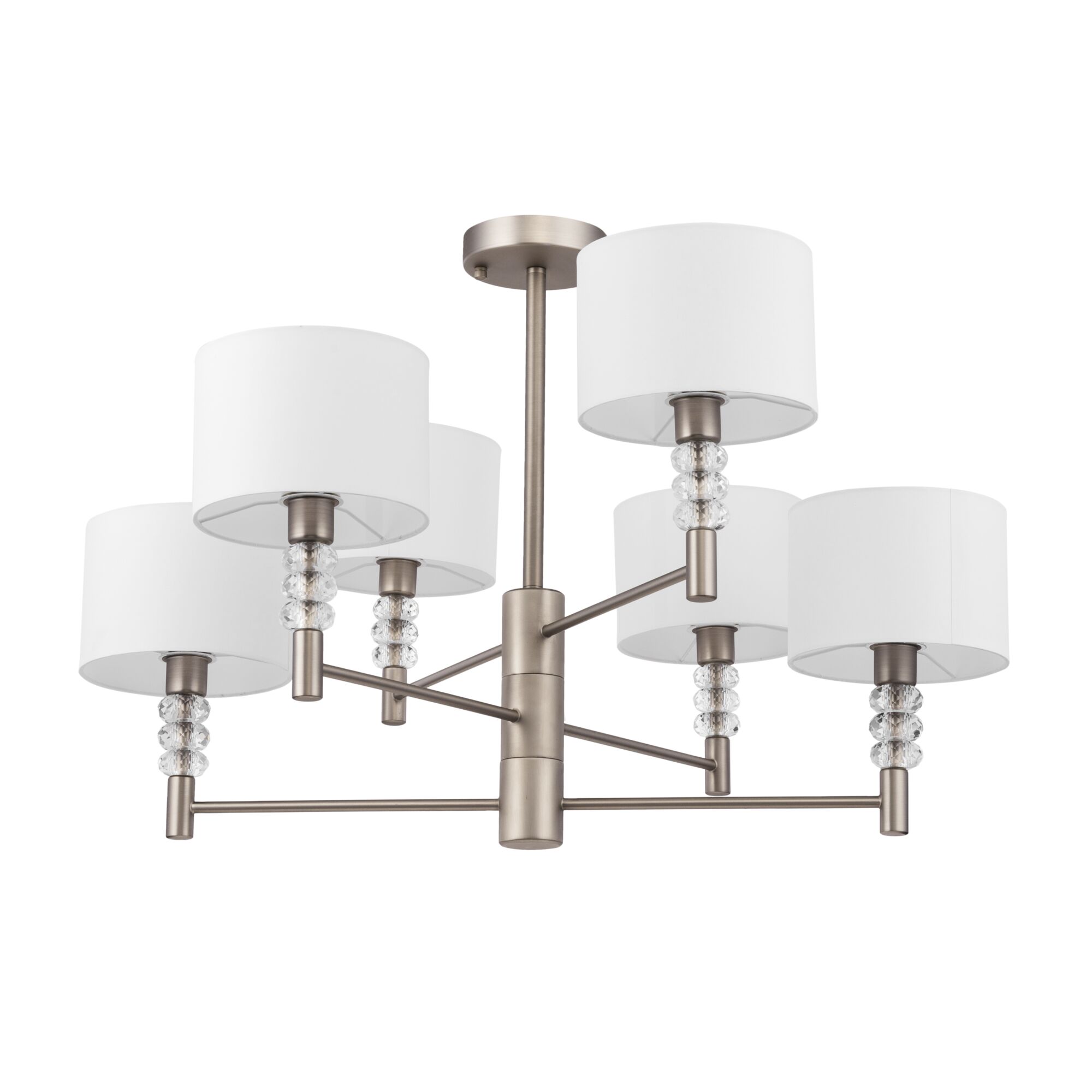 Люстра Maytoni MOD527PL-06N никель 6хE14х40W