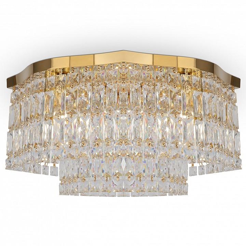 Люстра Maytoni Modern Dune DIA005CL-06G цвет плафона/подвески Прозрачный, цвет арматуры Золото