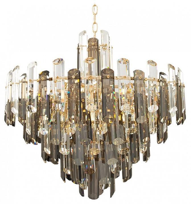 Люстра Maytoni Neoclassic Flare DIA200PL-08G цвет плафона/подвески Прозрачный, цвет арматуры Золото