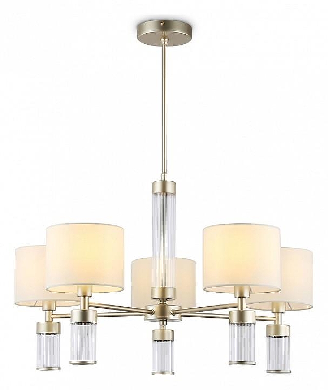 Люстра на штанге Ambrella Light HIGH LIGHT LH71301 цвет плафона/подвески Белый, цвет арматуры Золото