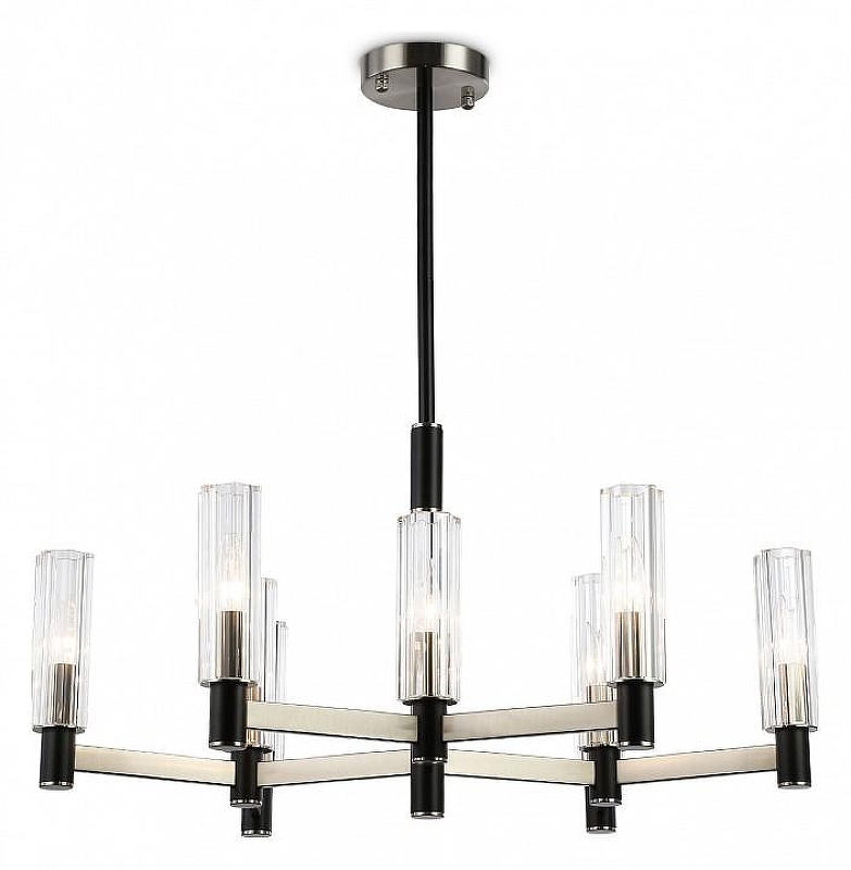Люстра на штанге Ambrella Light LH LH55503 цвет плафона/подвески Прозрачный, цвет арматуры Никель, Черный