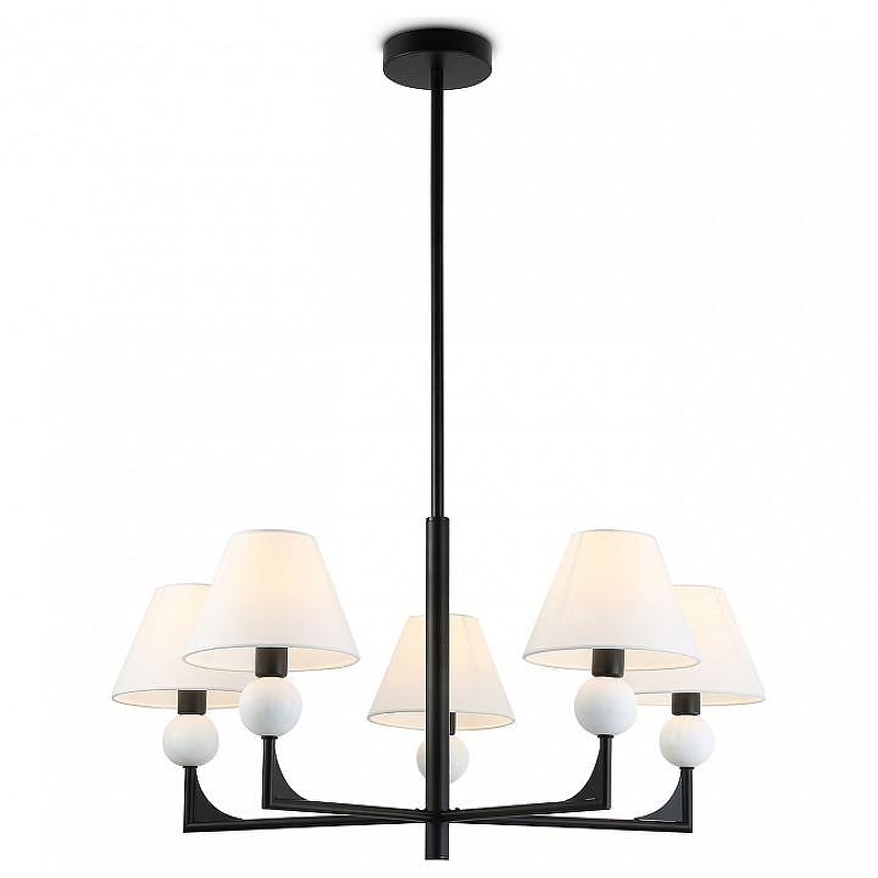 Люстра на штанге Ambrella Light LH LH75153 цвет плафона/подвески Белый, цвет арматуры Черный