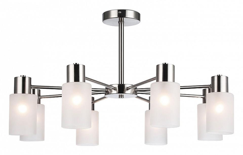 Люстра на штанге Ambrella Light TRADITIONAL TR9575 цвет плафона/подвески Белый, цвет арматуры Хром