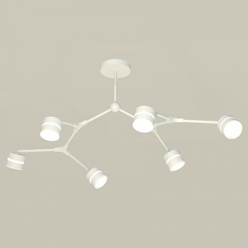 Люстра на штанге Ambrella Light XB XB9055202 цвет плафона/подвески Белый, цвет арматуры Белый