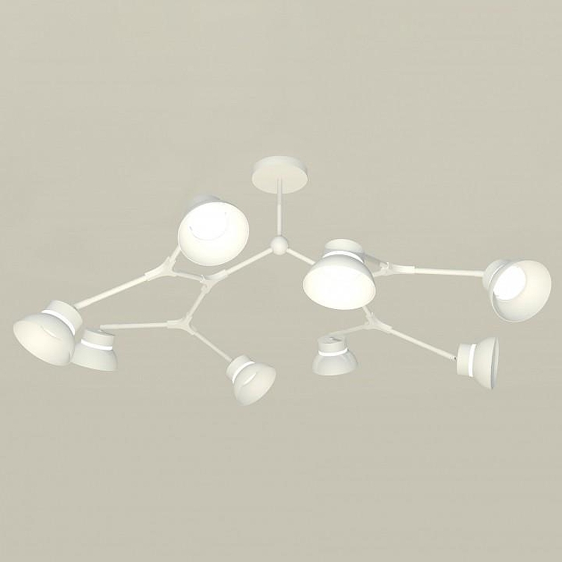 Люстра на штанге Ambrella Light XB XB9059100 цвет плафона/подвески Белый, цвет арматуры Белый