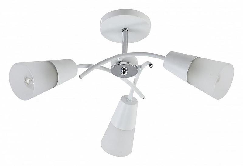 Люстра на штанге Escada Calla 1109/3P White цвет плафона/подвески Белый, цвет арматуры Белый