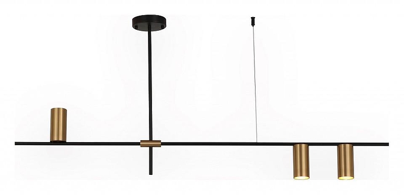 Люстра на штанге Kink Light Рия 07621-3,20 цвет плафона/подвески Бронза, цвет арматуры Бронза, Черный