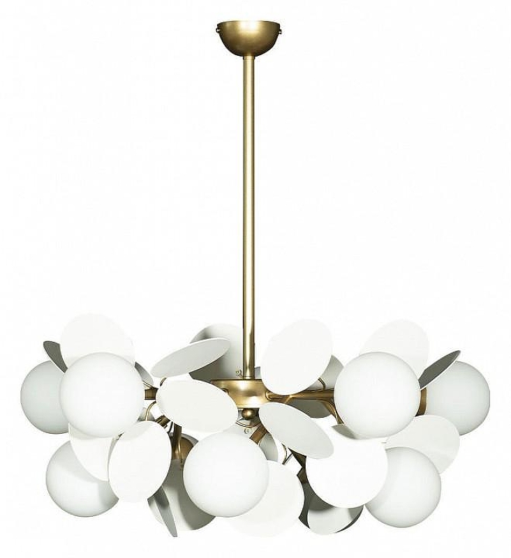 Люстра на штанге Loft it Matisse 10008/10 white цвет плафона/подвески Белый, цвет арматуры Белый, Золото