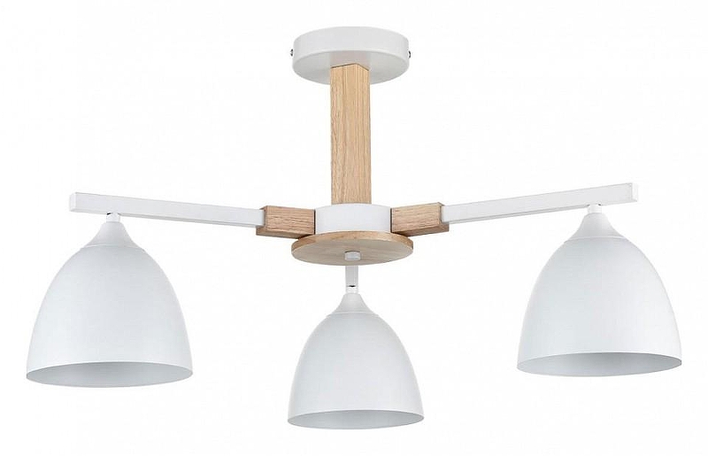 Люстра на штанге Lumion Colange 8095/3C цвет плафона/подвески Белый, цвет арматуры Белый