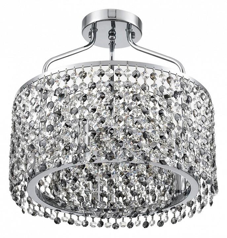 Люстра на штанге Lumion Layla 8244/5C цвет плафона/подвески Прозрачный, цвет арматуры Хром