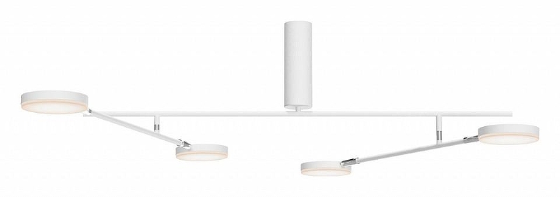 Люстра на штанге Maytoni Fad MOD070CL-L30W3K цвет плафона/подвески Белый, цвет арматуры Белый