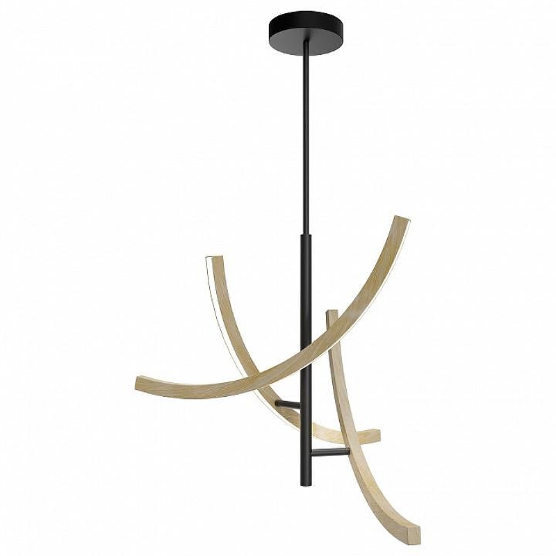 Люстра на штанге Maytoni Wabi MOD428PL-L27BK цвет арматуры Черный