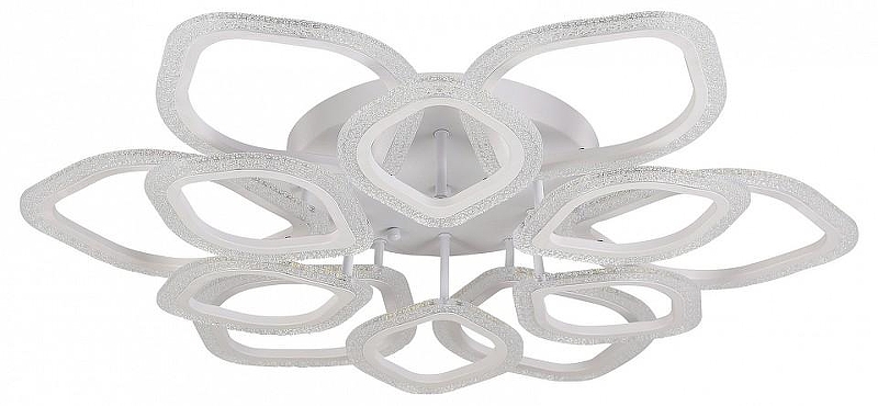 Люстра Natali Kovaltseva Angel LED LAMPS 81193 цвет плафона/подвески Белый, Прозрачный, цвет арматуры Белый