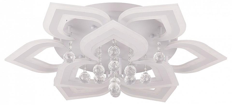 Люстра Natali Kovaltseva Cascade LED LAMPS 81158 цвет плафона/подвески Белый, цвет арматуры Белый