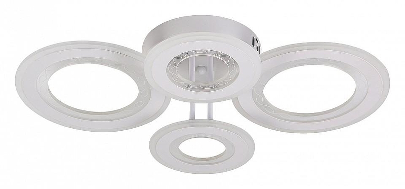 Люстра Natali Kovaltseva Groove LED LAMPS 81196 цвет плафона/подвески Белый, цвет арматуры Белый