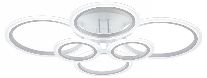 Люстра Natali Kovaltseva HOME LED LAMPS 81439 цвет плафона/подвески Белый, цвет арматуры Белый