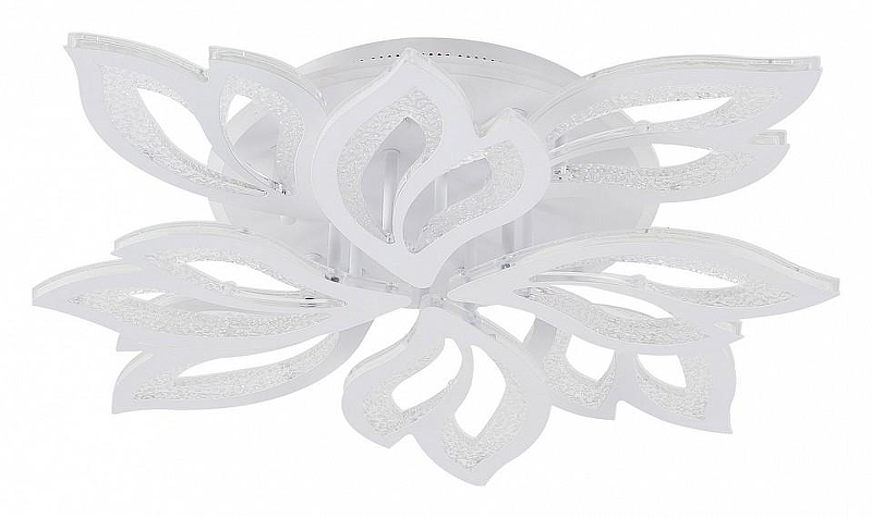 Люстра Natali Kovaltseva Sand LED LAMPS 81336 цвет плафона/подвески Белый, Прозрачный, цвет арматуры Белый