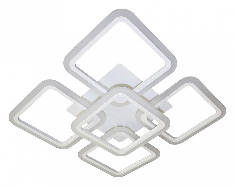 Люстра Natali Kovaltseva Smart home LED LAMPS 81218 цвет плафона/подвески Белый, цвет арматуры Белый