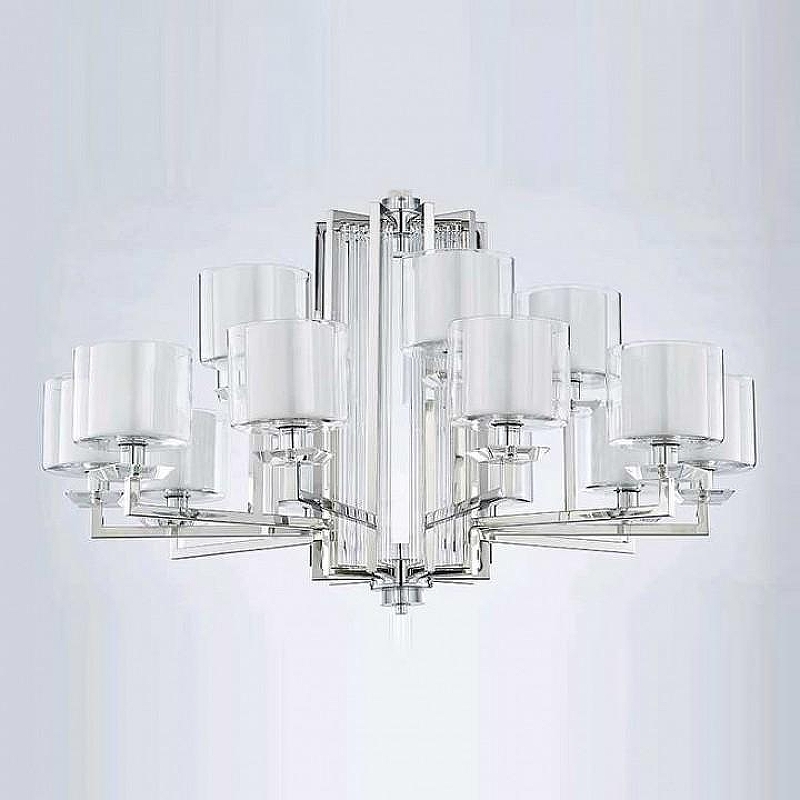 Люстра Newport 4400 4410+5/C chrome цвет плафона/подвески Прозрачный, цвет арматуры Хром