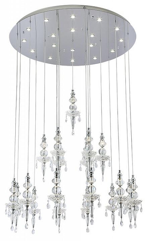 Люстра Newport 8360 8360/1000 chrome цвет плафона/подвески Прозрачный, цвет арматуры Хром