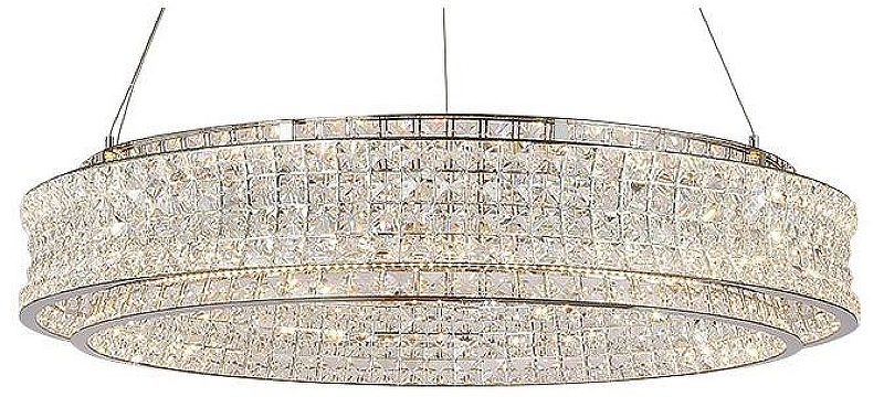 Люстра Newport 8510 8510/80 chrome цвет плафона/подвески Прозрачный, цвет арматуры Хром